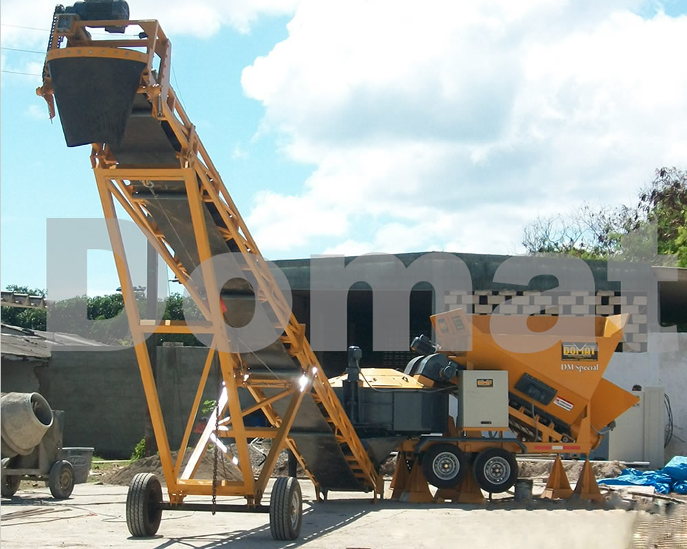 BANDAS TRANSPORTADORAS DE CONCRETO